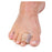 Pedifix Spacer Sleeve Visco-Gel Toe Fabric/Gel Size Medium 4/Package - 1006-M