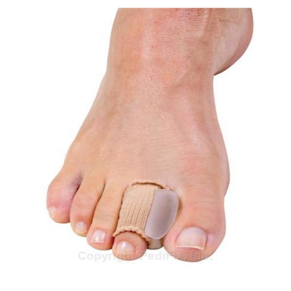 Pedifix Spacer Sleeve Visco-Gel Toe Fabric/Gel Size Medium 4/Package - 1006-M