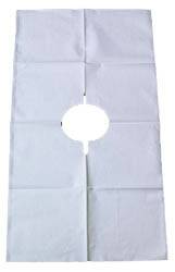 Tidi - Exam Cape White One Size Fits Most Open Sides Without Closure Unisex - 918230