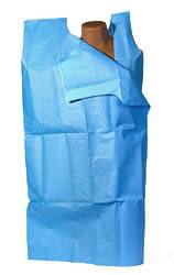 Tidi Products Tidi Patient Exam Gown Adult NonSterile Blue - 910520