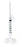 McKesson Prevent SG - Syringe with Hypodermic Needle 3 mL 22 Gauge 1-1/2 Inch Regular Wall Sliding Safety Needle - McKesson - 306614