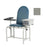 Winco Mfg, Chair Blood Draw Gray Steel 300Lb Capacity Padded Back/18-3/4" Seat Ea - 2572-07