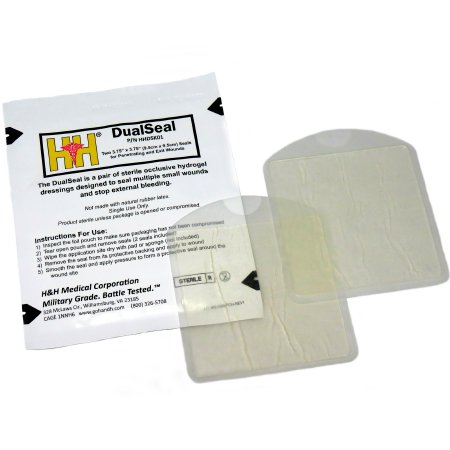 H & H Medical Seal, Chest Occlusive (2/Pk) - HHDSK01