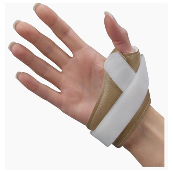 Deroyal Industries Inc Splint Wrap Thumb Leather Size Medium Right Ea - 211CR
