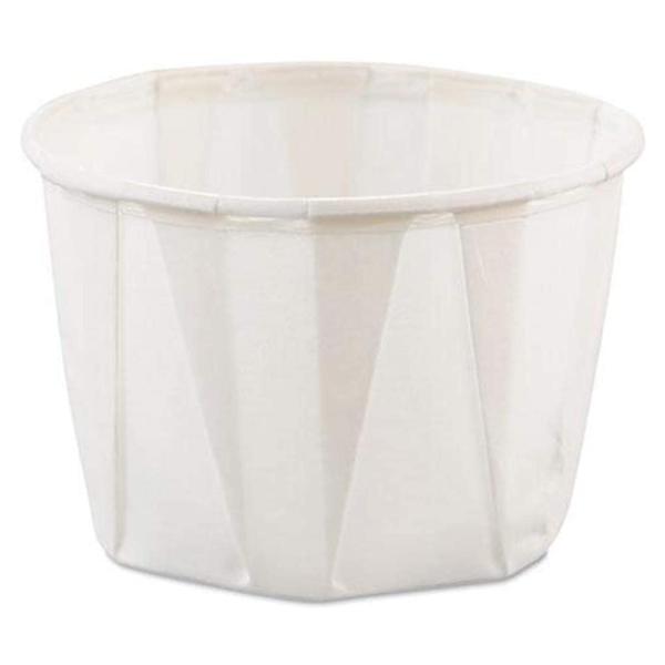 LAGASSE INC Cup Drinking Solo Heavy Duty Multi-Pleat Paper 2 Oz White 250X20Ca - SCC200