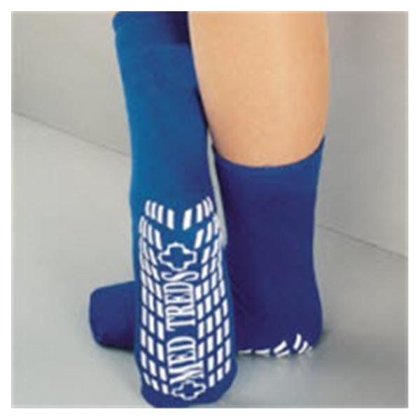 Principle Business Ent. Slippers Patient Terrycloth Medtreds Unisex Adult Blue Universal Slip On 48Pr/Ca - 7121