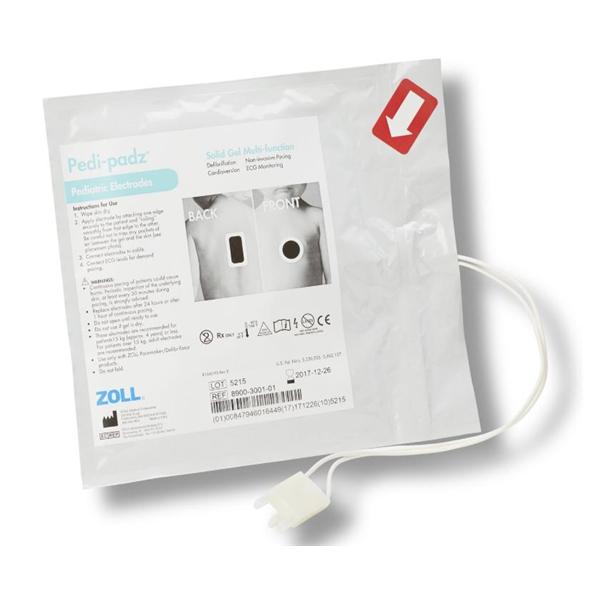 Zoll Medical Pad Aed Stat-Padz Ii Pediatric Solid Polymer Hydrogel Ea - 8900-3001-01