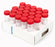 Mckesson Brand Mckesson Centrifuge Tube Conical Bottom Plain 50 Ml Red Screw Cap Polypropylene Tube - 177-6298PL