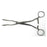 Hermann Medizentechnik Forcep Uterine Doyen 8" Oval Tip Serrated Straight Stainless Steel Ea - BR70-54220