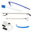 Fabrication Enterprises Adl Hip / Knee Equipment Kit Fablife Reacher - 32 Inch Length / Shoehorn - 18 Inch Length / Dressing Stick - 24 Inch Length / Leg Lifter - 32 Inch Length - 66-0320
