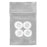 Uline - Reclosable Bag 1-1/2 X 2 Inch LDPE Clear Zipper Closure - S-220