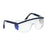 Wolf X-Ray - Protective Eye Shield Glasses Blue/Clear For use with X-Rays - 14138-BC