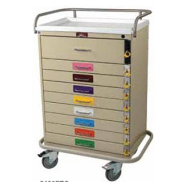 Harloff Manufacturing Cart Crash Classic 44-1/2X32X22" 4-5" Swivel Casters Ea - 6400PEC