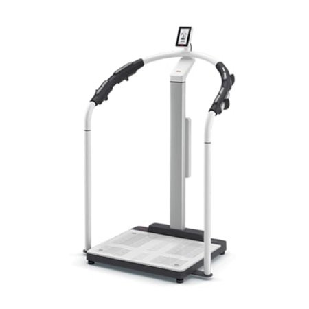 seca 554 - Medical Body Composition Analyzer Stand On Touchscreen 800 lbs / 360 kg White - ON IHM INT NN