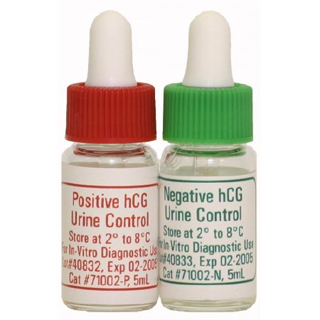 Germaine Laboratories - Fertility Test Control Kit Human Chorionic Godadotropin (hCG) Urine Bi-Level 2 X 5 mL - 71002