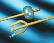 Bardex Lubricath - Foley Catheter 3-Way Standard Tip 5 cc Balloon 20 Fr. Latex - 0132L20