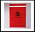 Health Care Logistics - Biohazard Waste Bag Red Bag Polyethylene 12 X 14 Inch - 9938