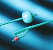 Silastic - Foley Catheter 2-Way Round Tip 30 cc Balloon 18 Fr. Silicone Coated Latex - 33418