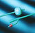 Silastic - Foley Catheter 2-Way Round Tip 30 cc Balloon 28 Fr. Silicone Coated Latex - 33428