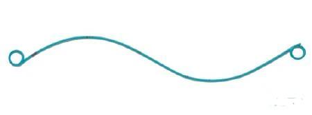 Bard InLay Ureteral Stent Double Pigtail 6 Fr. 22 cm Hydrophilic Coated - 778622