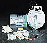 Bard Bardex Lubricath Indwelling Catheter Tray Foley / Coude Tip 16 Fr. 5 cc Balloon Latex - 901116