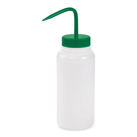 Market Lab - Wash Bottle Wide Mouth LDPE 500 mL (16 oz.) - 1625-GN