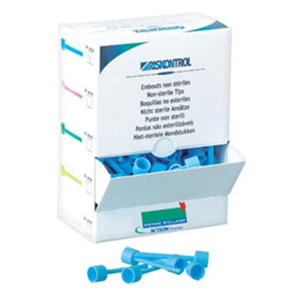 Acteon Inc Syringe Tip Air / Water Riskontrol Blue 250/Pk - 201665