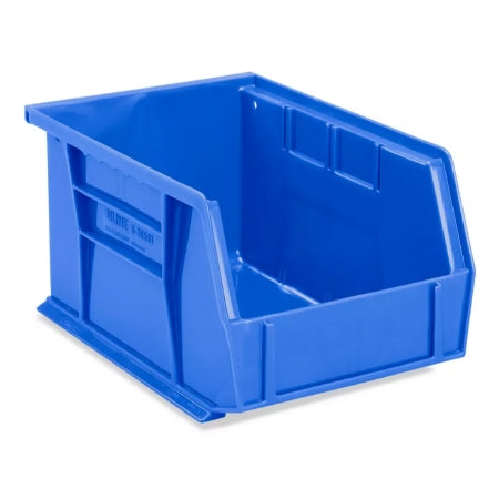 ULINE - Stackable Storage Bin Uline Blue Plastic 5 X 5 X 9-1/2 Inch - S-20581
