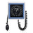 Riester USA Sphygmomanometer Aneroid Big Ben Square Adult Arm Dial Display Black/Blue Ea - LF1465