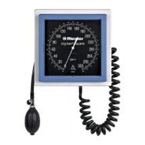 Riester USA Sphygmomanometer Aneroid Big Ben Square Adult Arm Dial Display Black/Blue Ea - LF1465