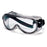 Pyramex - Protective Goggles Fit Over Anti-fog Coating Clear Tint Polycarbonate Lens Clear Frame Elastic Strap One Size Fits Most - G304T