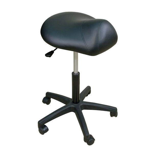 Oakworks Stool Exam Professional Pure White Casters Backless 5 Leg Ea - 60430