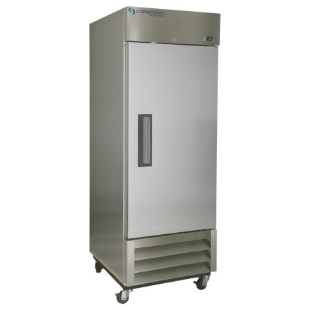 Corepoint Scientific - Upright Freezer General Purpose 23 cu.ft. 1 Swing Glass Door Left Hinged Automatic Defrost - Horizon Scientific - GPF231SSS/0A3