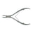 BR Surgical, Nipper Tissue & Cuticle 4-1/2" Convex Jaw/11Mm Tip Double Spring Ss Ea - BR74-36511