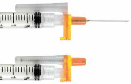 EasyPoint - Hypodermic Needle Retractable Safety Needle 30 Gauge 1/2 Inch Length Regular Wall - Retractable Technologies - 82211