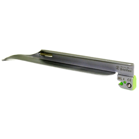 Hartwell Medical Laryngoscope Blade Briteview Miller Size 4 Large Adult - LB 51MIL4-DS