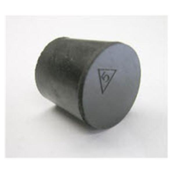 Plastic Code Tube Stopper Silicone Black 105/Pk - 14130A
