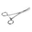 Medline - Needle Holder 5 Inch Length Curved Serrated Tips Finger Ring Handle - DYNJ04054
