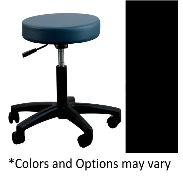 Oakworks Stool Exam Basic Coal 5 Leg/Casters Backless Ea - CST18-T01
