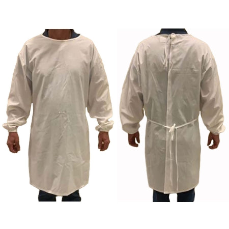Hanesbrands. Protective Procedure Gown Adult 2X-Large / 3X-Large Yellow Nonsterile Aami Level 1 Reusable - GWNP5079