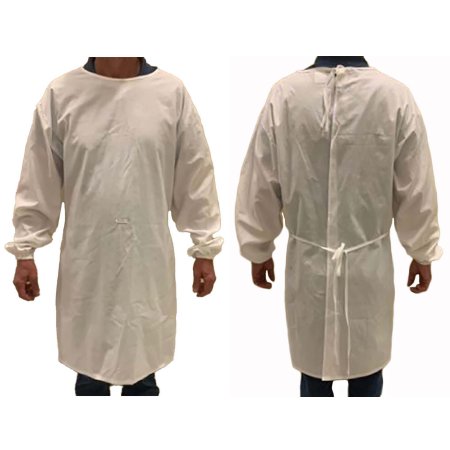 Hanesbrands. Protective Procedure Gown Adult 2X-Large / 3X-Large Yellow Nonsterile Aami Level 1 Reusable - GWNB5079
