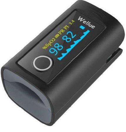 Wellue - Finger Pulse Oximeter Battery Operated - ASPC-60F