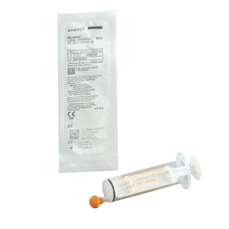 NeoMed - Enteral Feeding / Irrigation Syringe 20 mL Individual Pack Oral Tip Without Safety - NM-S20EO