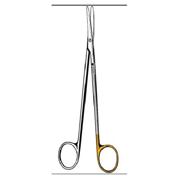 Sklar Instruments Scissors Dissecting Metzenbaum Sklarlite Sklarcut 7" Bl/Bl Micr-Serr Crv Ss Ea - 23-1267