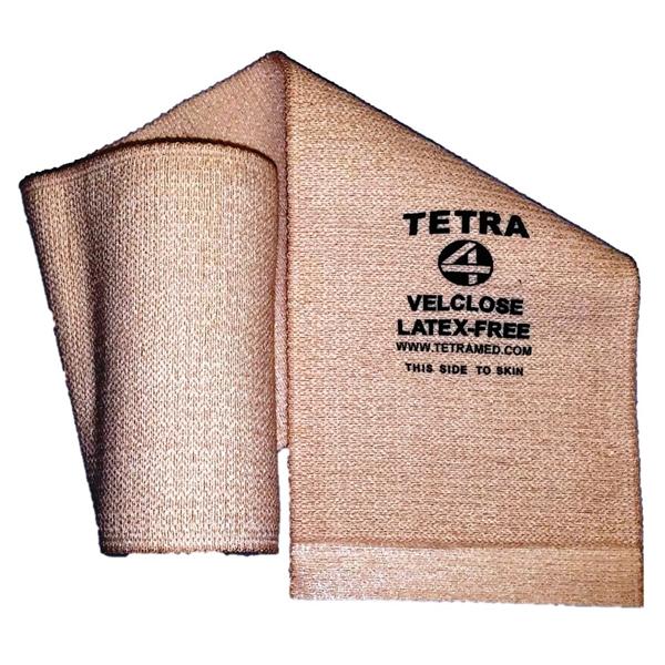Tetra Medical Supply Bandage Velclose 3"X5Yd Stretch Knitted Elastic Velcro Closure Lf 10/Bx - 6630LF