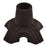 Nova Ortho-Med Tip, Cane Mini Quad (80/Cs) - 10041BK