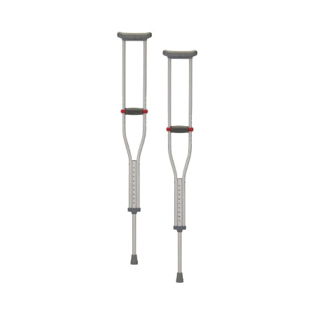 Quick Adjust - Underarm Crutches Aluminum Frame Tall Adult 300 lbs. Weight Capacity - 7300