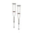 Quick Adjust - Underarm Crutches Aluminum Frame Tall Adult 300 lbs. Weight Capacity - 7300