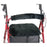 Nova Ortho-Med Cover, Seat/Back F/ Rolling Walker Blk Puma (24/Cs) - 4007BP