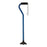 SugarCane - Offset Cane Aluminum 28-1/2 to 39-1/2 Inch Height Blue Wave Print - S1070PL